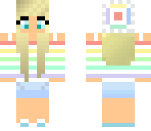 rainbow girl