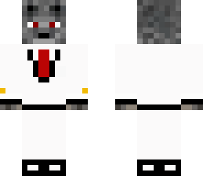 wolf in a tux