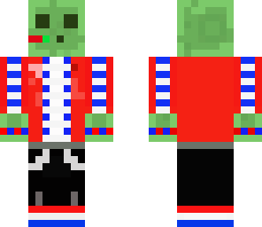 red white and blue slime