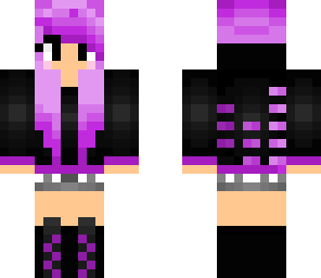 cute dj purple