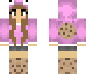 flat cookie girl