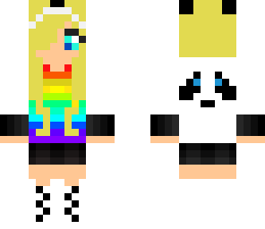 cute panda girl