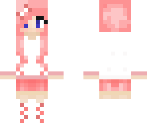 cute pink girl