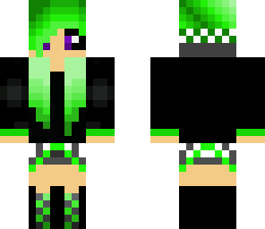 dj green girl
