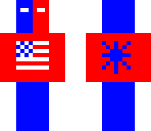 fixed patriotic herobrine