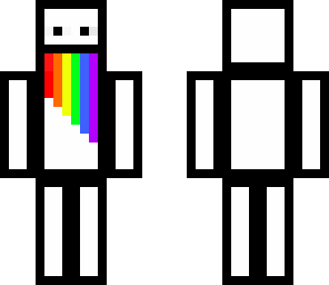 rainbow puke