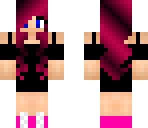 pink hair