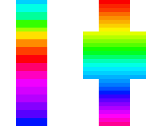 rainbow half man