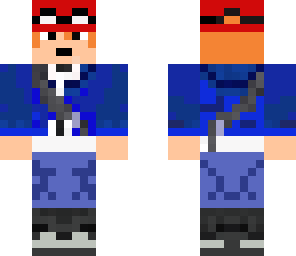 red-headed pokemon trainer