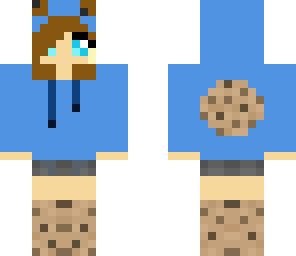 cookie monster in non shaded blue