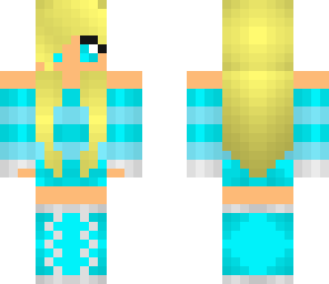 blue girl