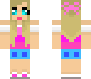 cute pink girl