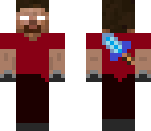 herobrine with dagger