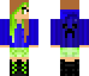 green creeper girl