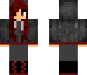red-haired vampire girl