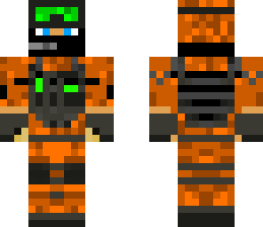 orange soldier