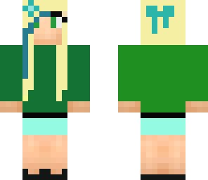 green girl
