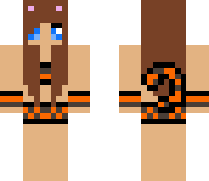 cute tiger girl