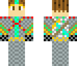the iron gold diamond emerald knight warrior