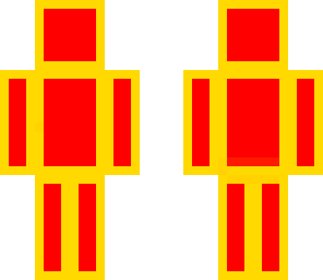 red and yellow