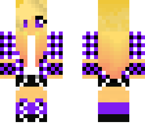 purple plaid