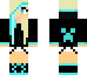 edited creeper girl
