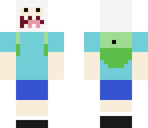 finn with backpack