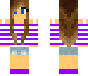 stripy girl