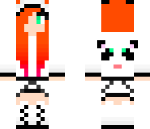 upgraded panda girl of pandas