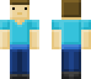 blocky steve