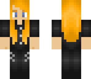 girl in black