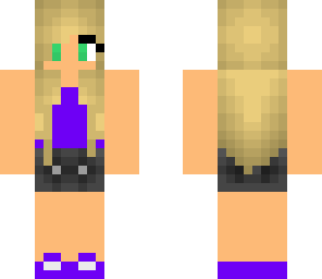 purple girl