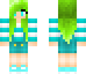 blue girl