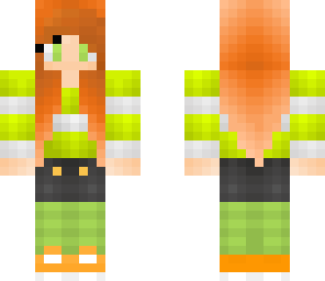 green and orange