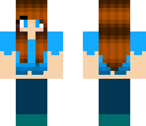 blue girl