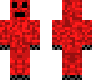 the red creeper surprised