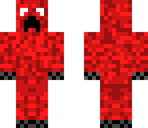 the red creeper herobrine edition