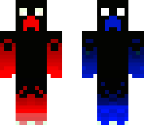 red white blue creeper