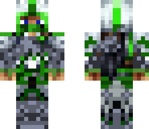 grey and green assassin