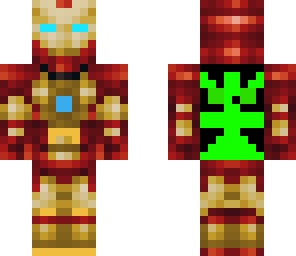 iron man with cape
