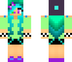 edited blue dj girl