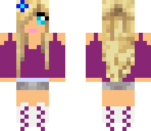 purple girl