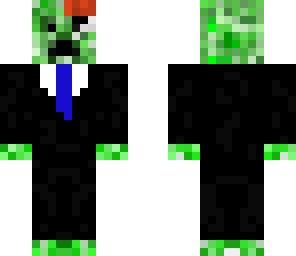 creeper im anzug
