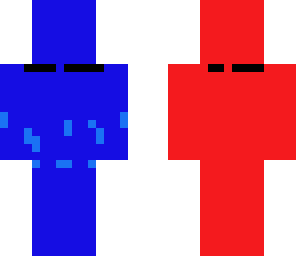 blue rad man
