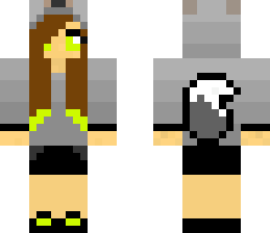 wolf girl - my first skin