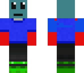 the blue guy