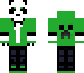 cool panda green