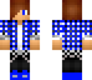 blue shirt teen