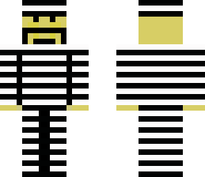 robber with mousthache