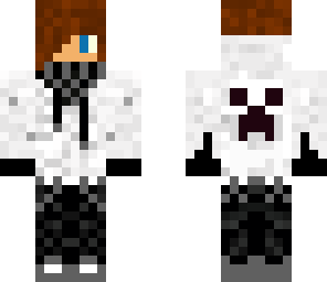 my awesome new minecraft skin